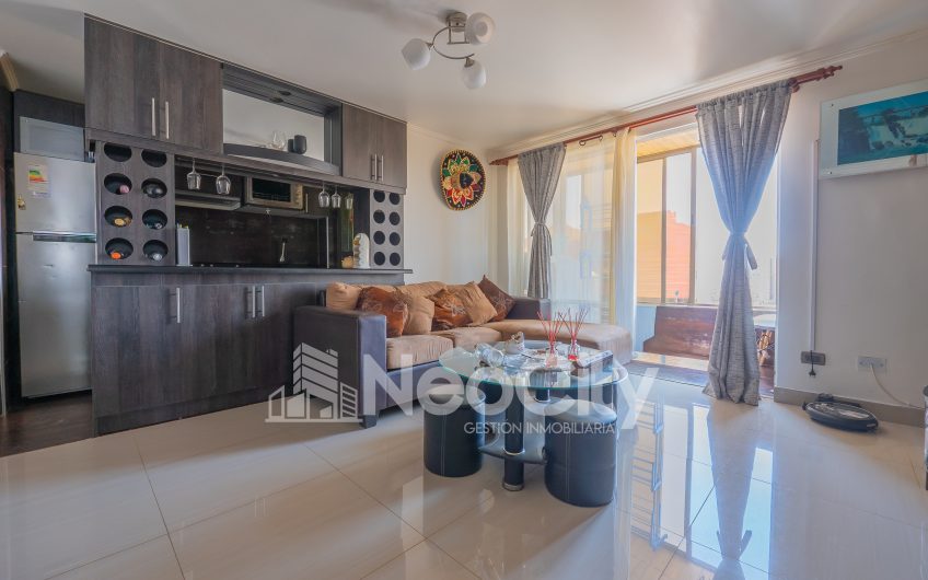 DEPARTAMETNO EN VENTA AMOBLADO